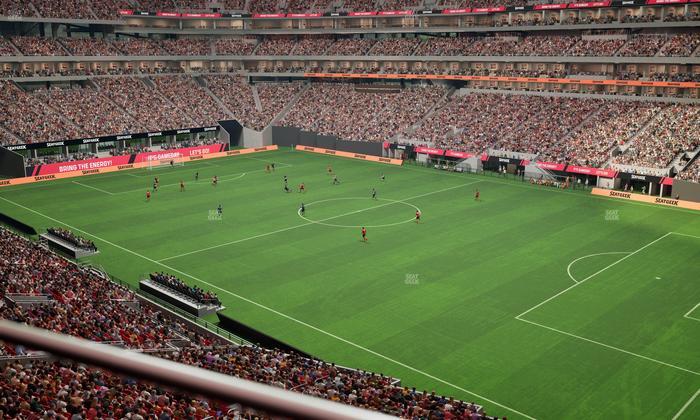 Mercedes-Benz Stadium - Section 205 Seat View