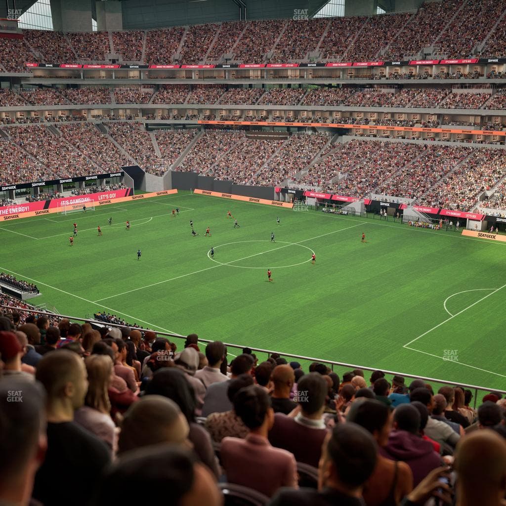 Mercedes-Benz Stadium - Section 205 Seat View