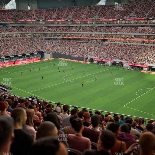 Mercedes-Benz Stadium - Section 205 Seat View