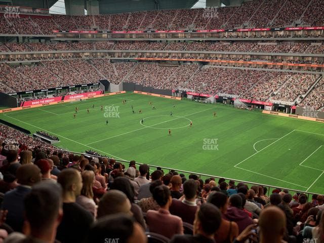 Mercedes-Benz Stadium - Section 205 Seat View