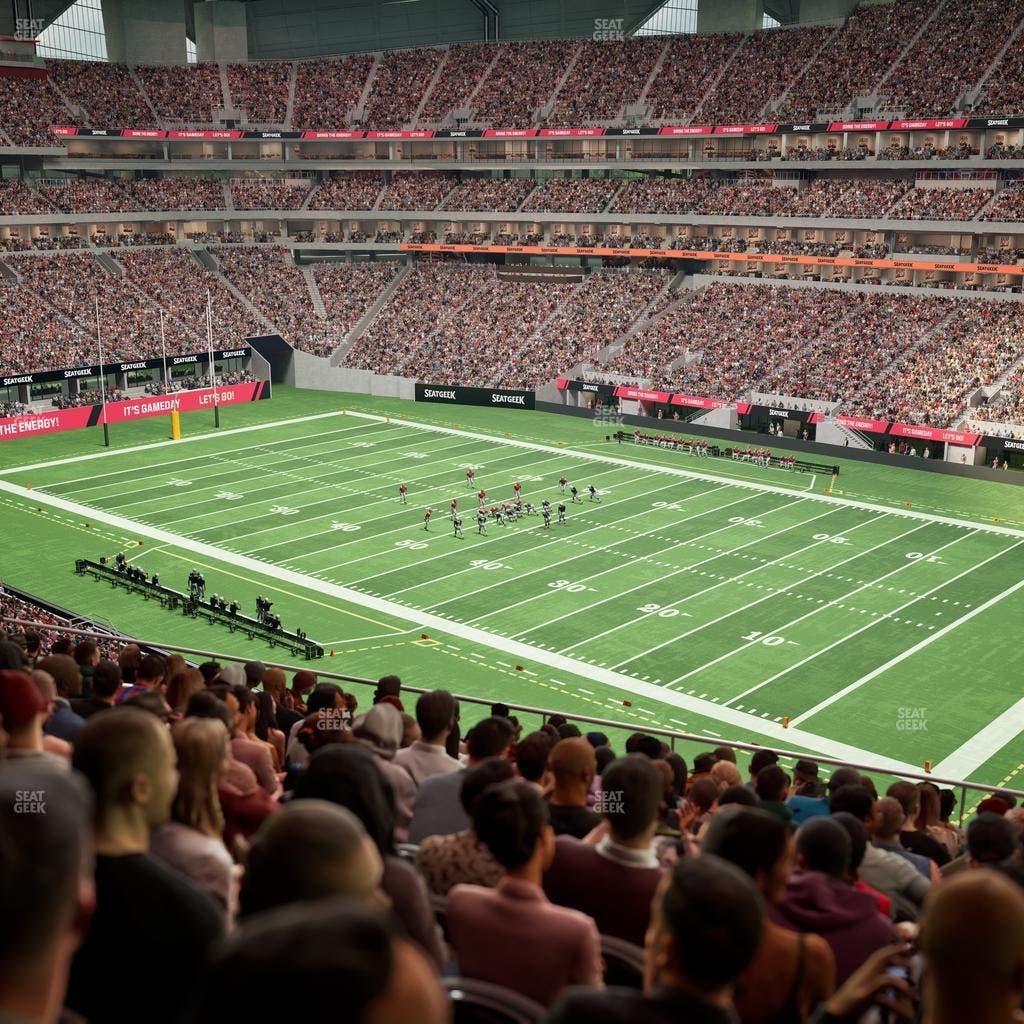 Mercedes-Benz Stadium - Section 205 Seat View