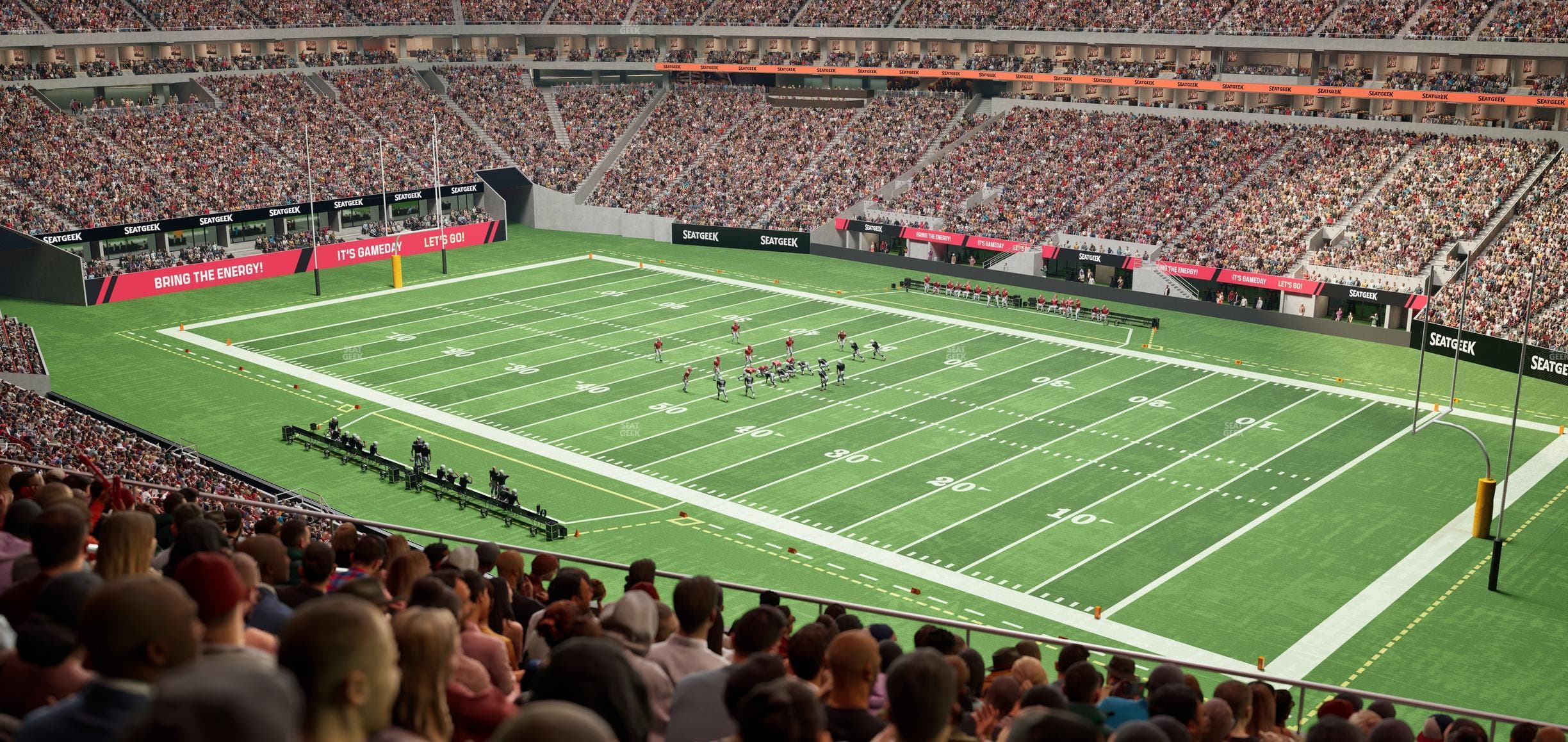 Mercedes-Benz Stadium - Section 205 Seat View