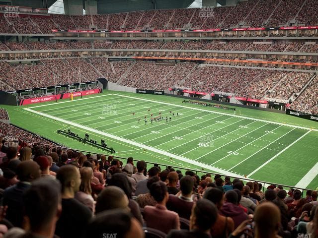 Mercedes-Benz Stadium - Section 205 Seat View