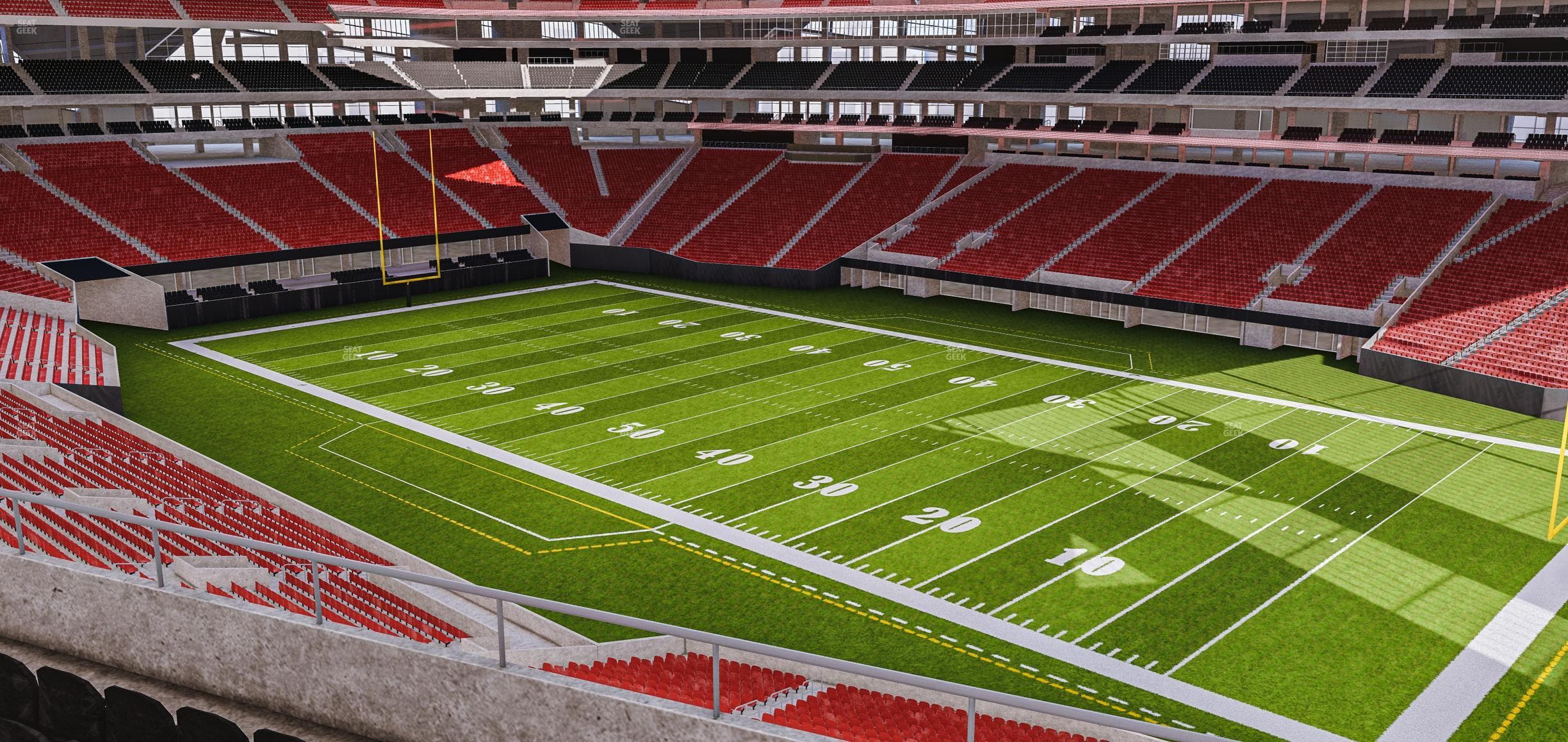 Mercedes-Benz Stadium - Section 205 Seat View