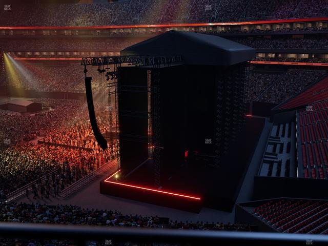 Mercedes-Benz Stadium - Section 205 Seat View