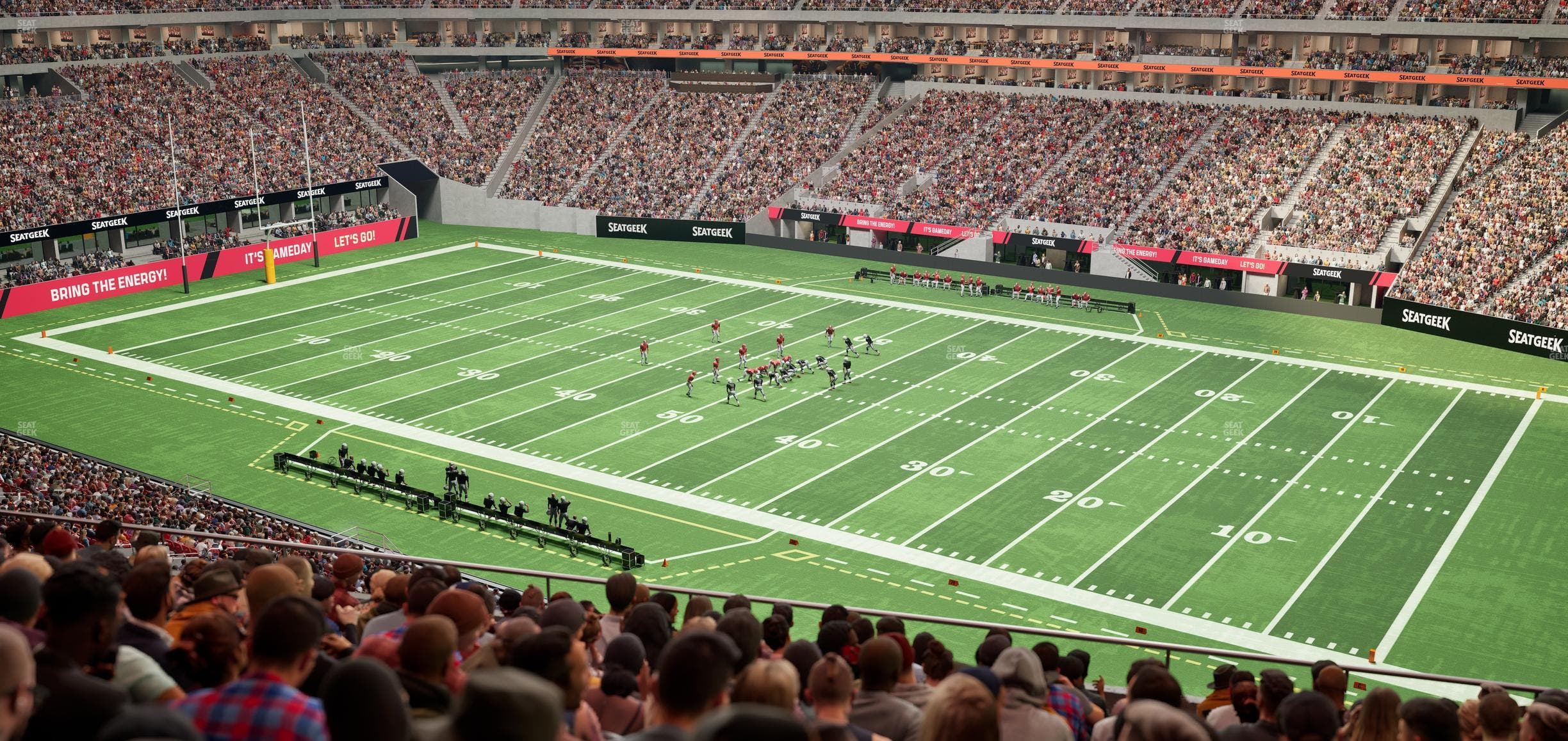 Mercedes-Benz Stadium - Section 206 Seat View