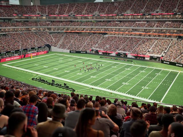 Mercedes-Benz Stadium - Section 206 Seat View