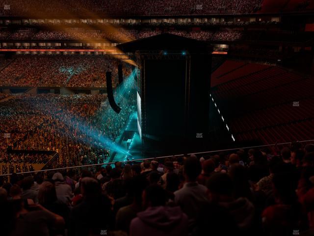 Mercedes-Benz Stadium - Section 206 Seat View