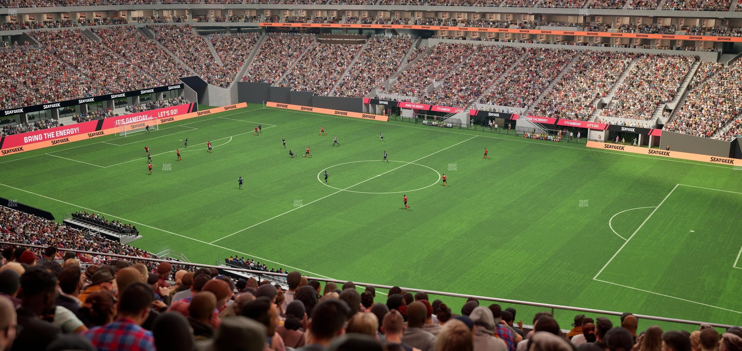 Mercedes-Benz Stadium - Section 206 Seat View