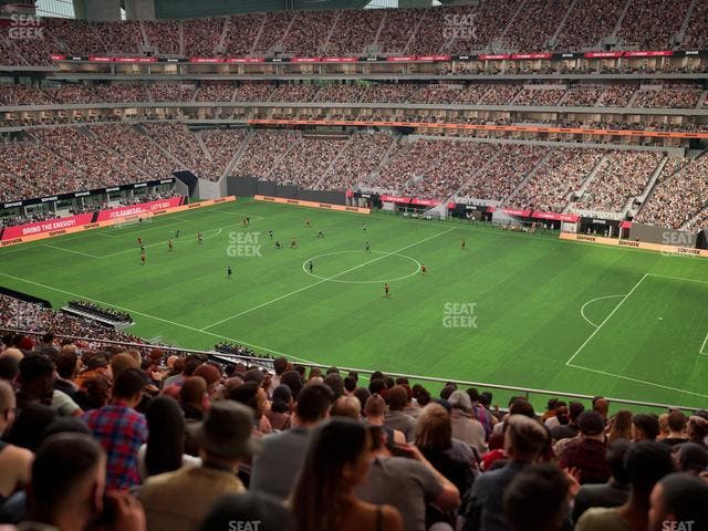 Mercedes-Benz Stadium - Section 206 Seat View