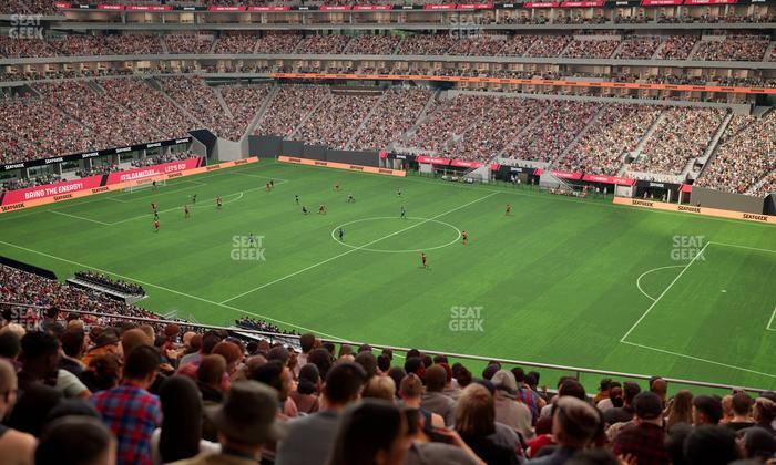 Mercedes-Benz Stadium - Section 206 Seat View