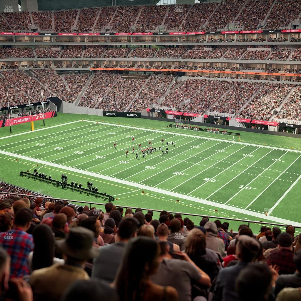 Mercedes-Benz Stadium - Section 206 Seat View
