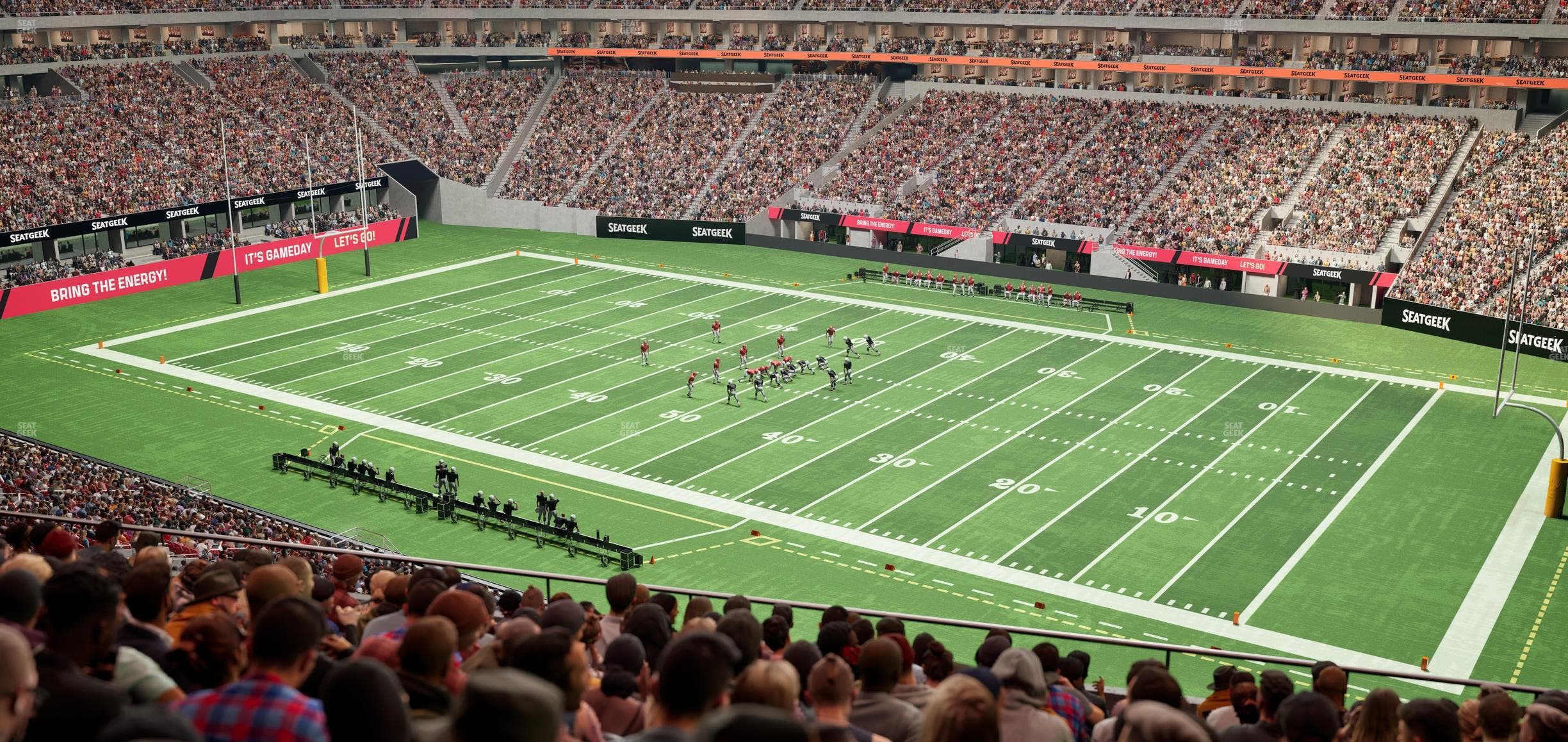 Mercedes-Benz Stadium - Section 206 Seat View