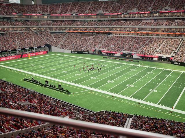 Mercedes-Benz Stadium - Section 206 Seat View