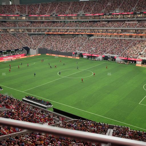 Mercedes-Benz Stadium - Section 206 Seat View