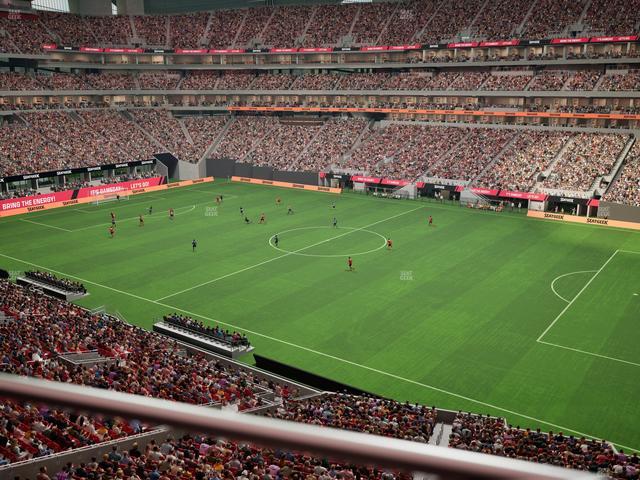 Mercedes-Benz Stadium - Section 206 Seat View