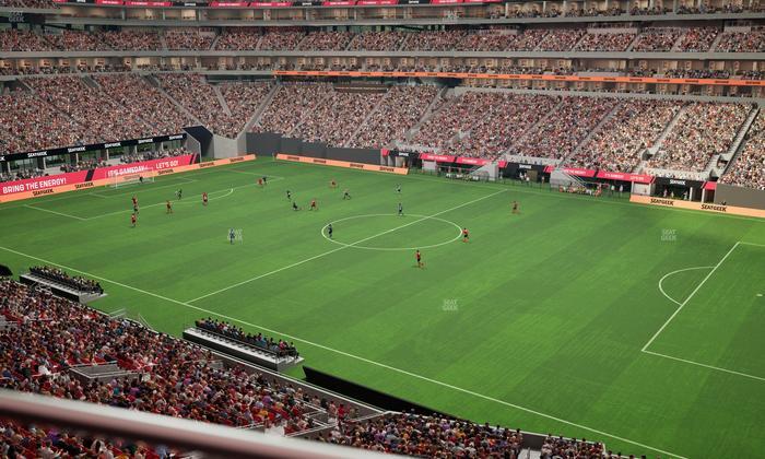 Mercedes-Benz Stadium - Section 206 Seat View