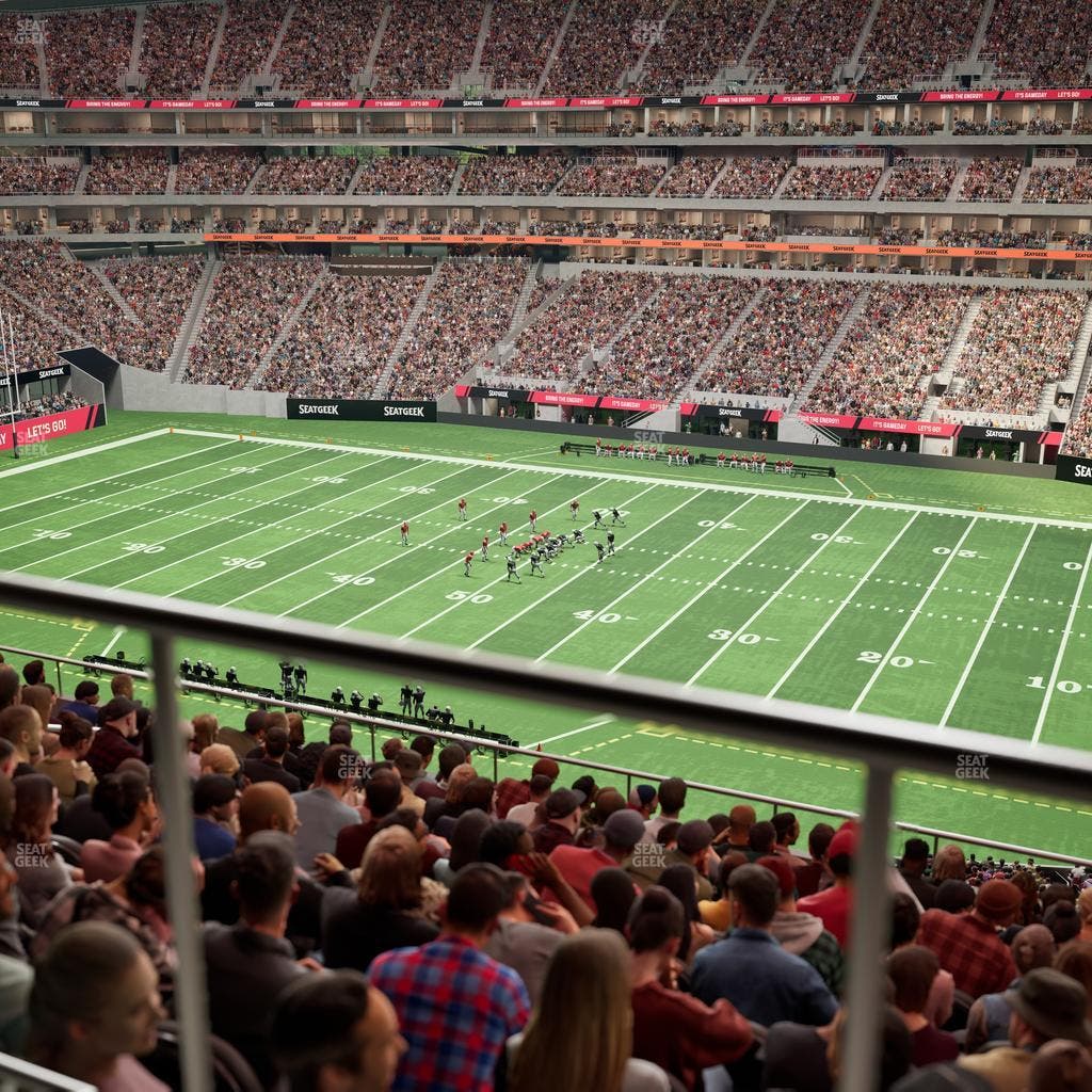 Mercedes-Benz Stadium - Section 207 Seat View