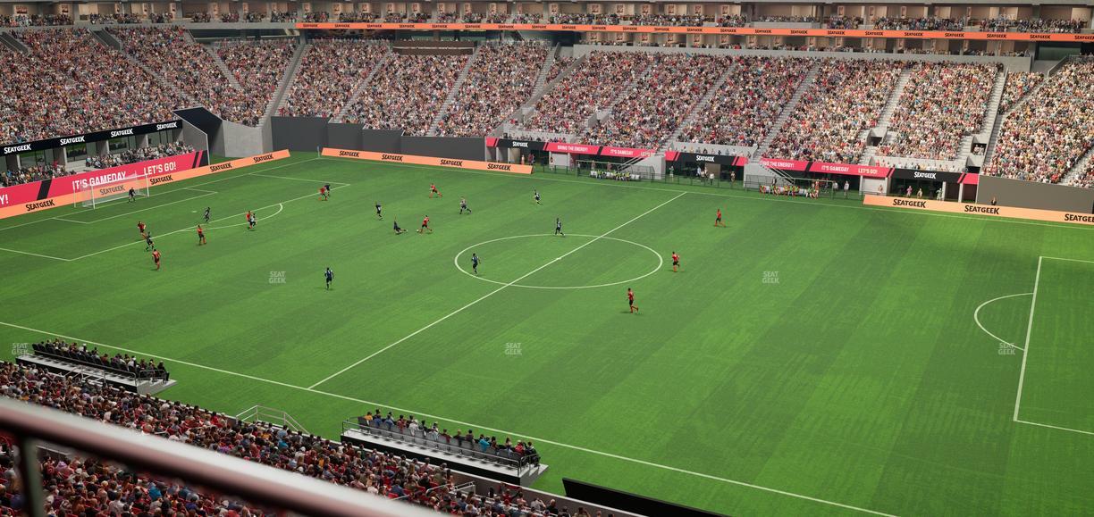 Mercedes-Benz Stadium - Section 207 Seat View