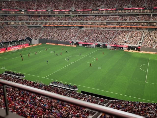 Mercedes-Benz Stadium - Section 207 Seat View