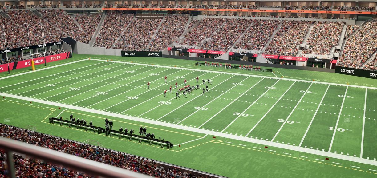 Mercedes-Benz Stadium - Section 207 Seat View