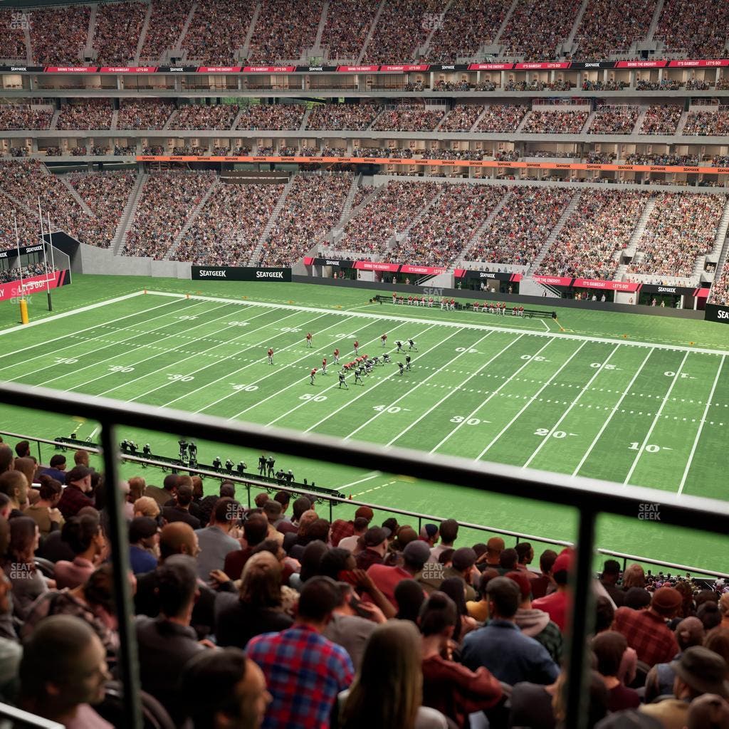 Mercedes-Benz Stadium - Section 207 Seat View