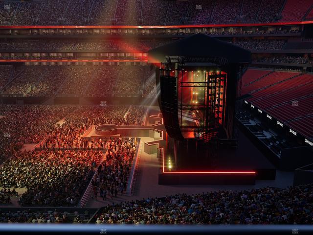 Mercedes-Benz Stadium - Section 207 Seat View