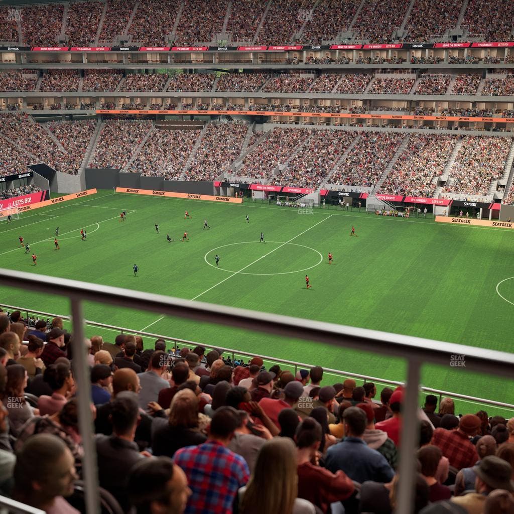 Mercedes-Benz Stadium - Section 207 Seat View