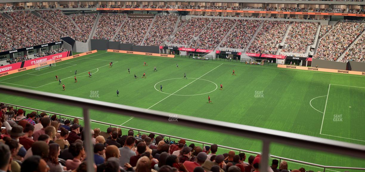 Mercedes-Benz Stadium - Section 207 Seat View