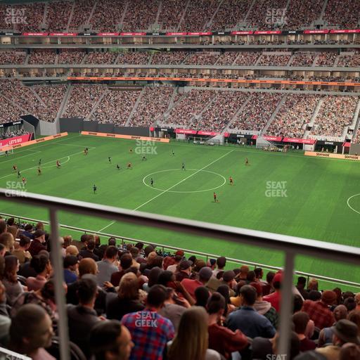 Mercedes-Benz Stadium - Section 207 Seat View