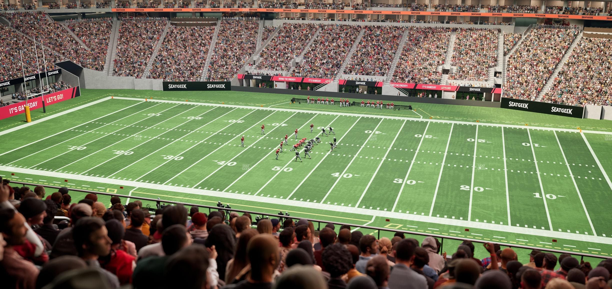 Mercedes-Benz Stadium - Section 208 Seat View