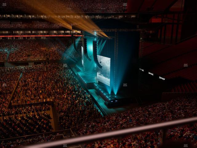 Mercedes-Benz Stadium - Section 208 Seat View