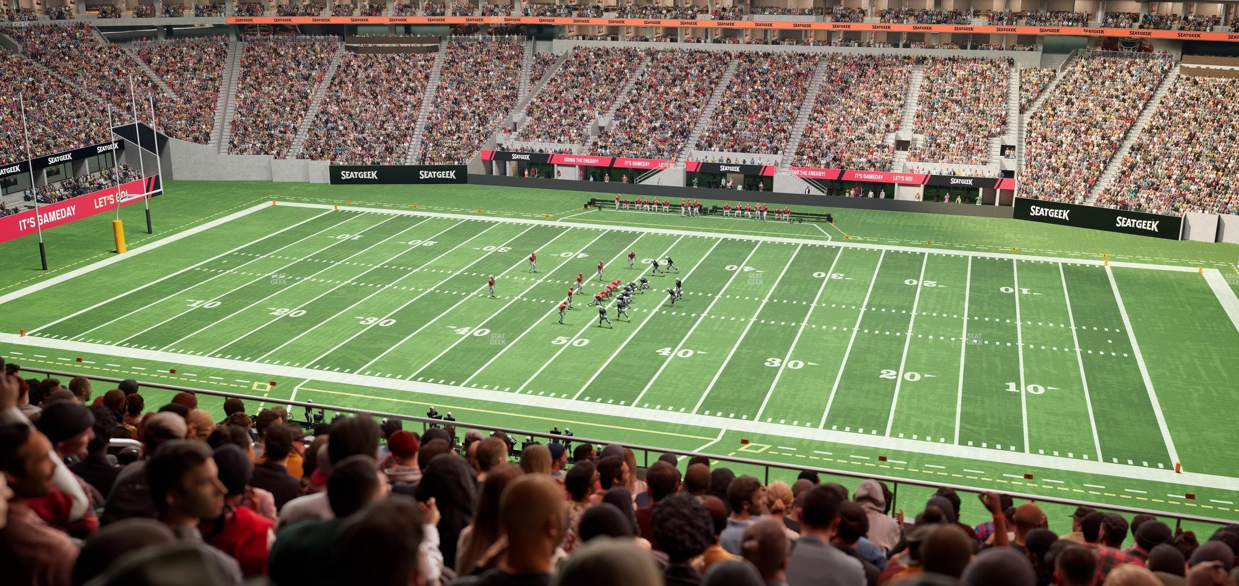 Mercedes-Benz Stadium - Section 208 Seat View