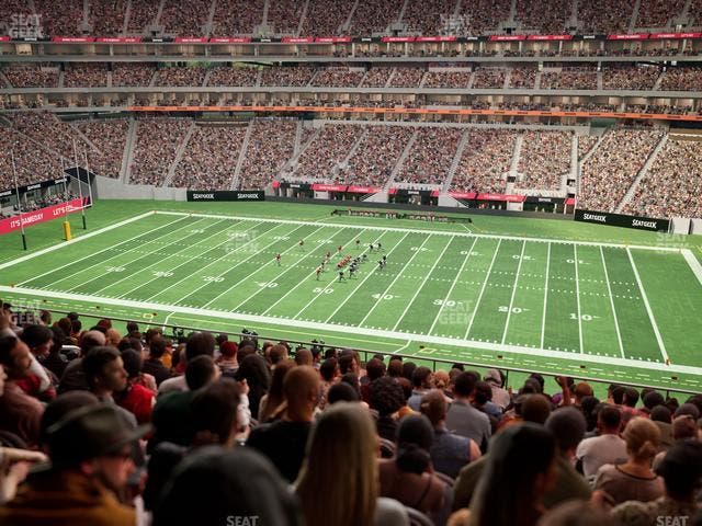 Mercedes-Benz Stadium - Section 208 Seat View