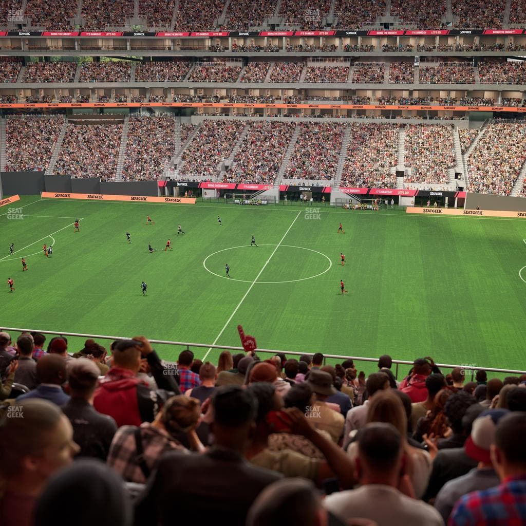 Mercedes-Benz Stadium - Section 209 Seat View