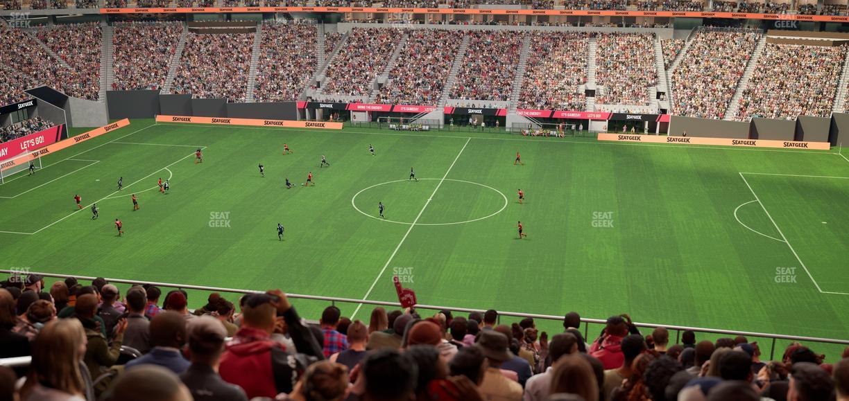 Mercedes-Benz Stadium - Section 209 Seat View