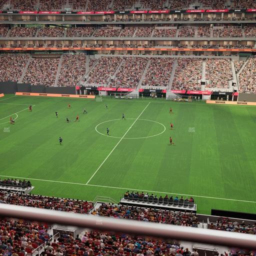 Mercedes-Benz Stadium - Section 209 Seat View