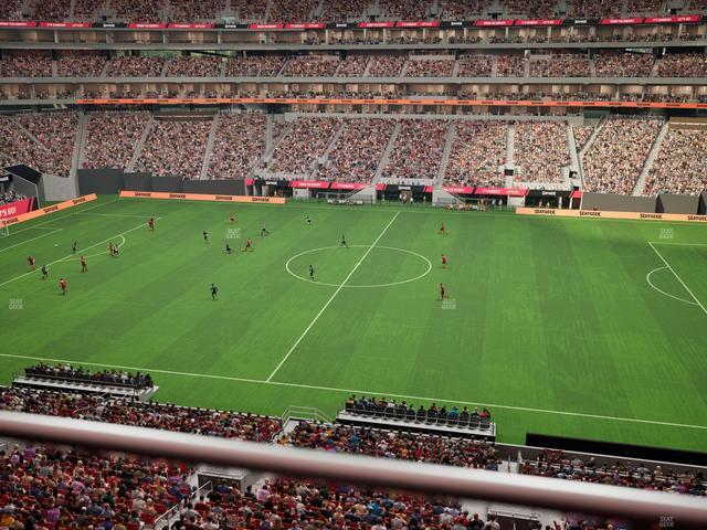 Mercedes-Benz Stadium - Section 209 Seat View