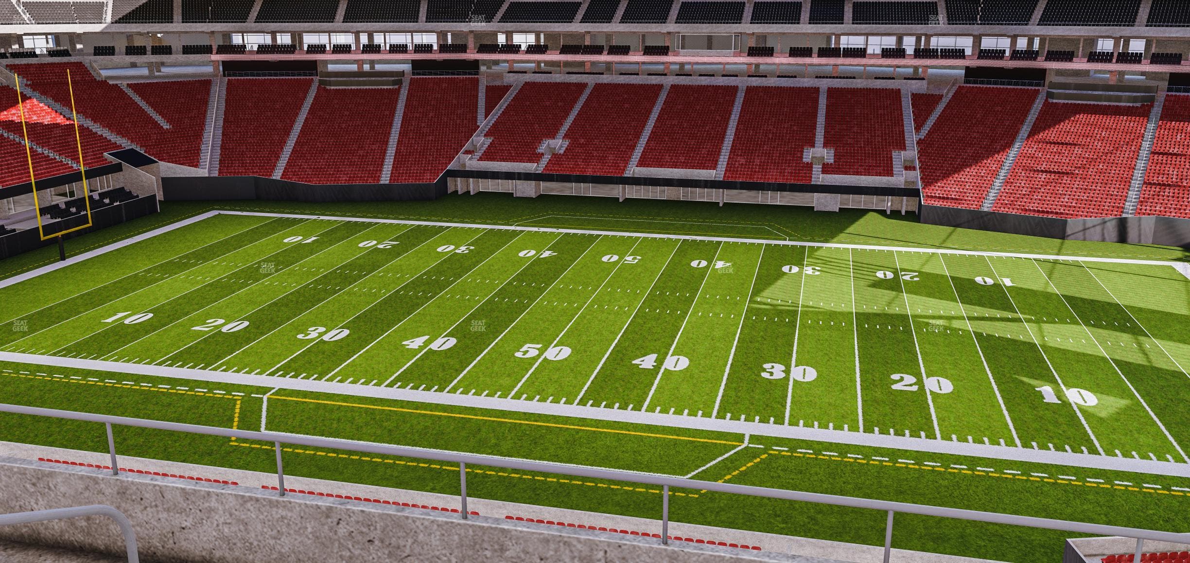 Mercedes-Benz Stadium - Section 209 Seat View