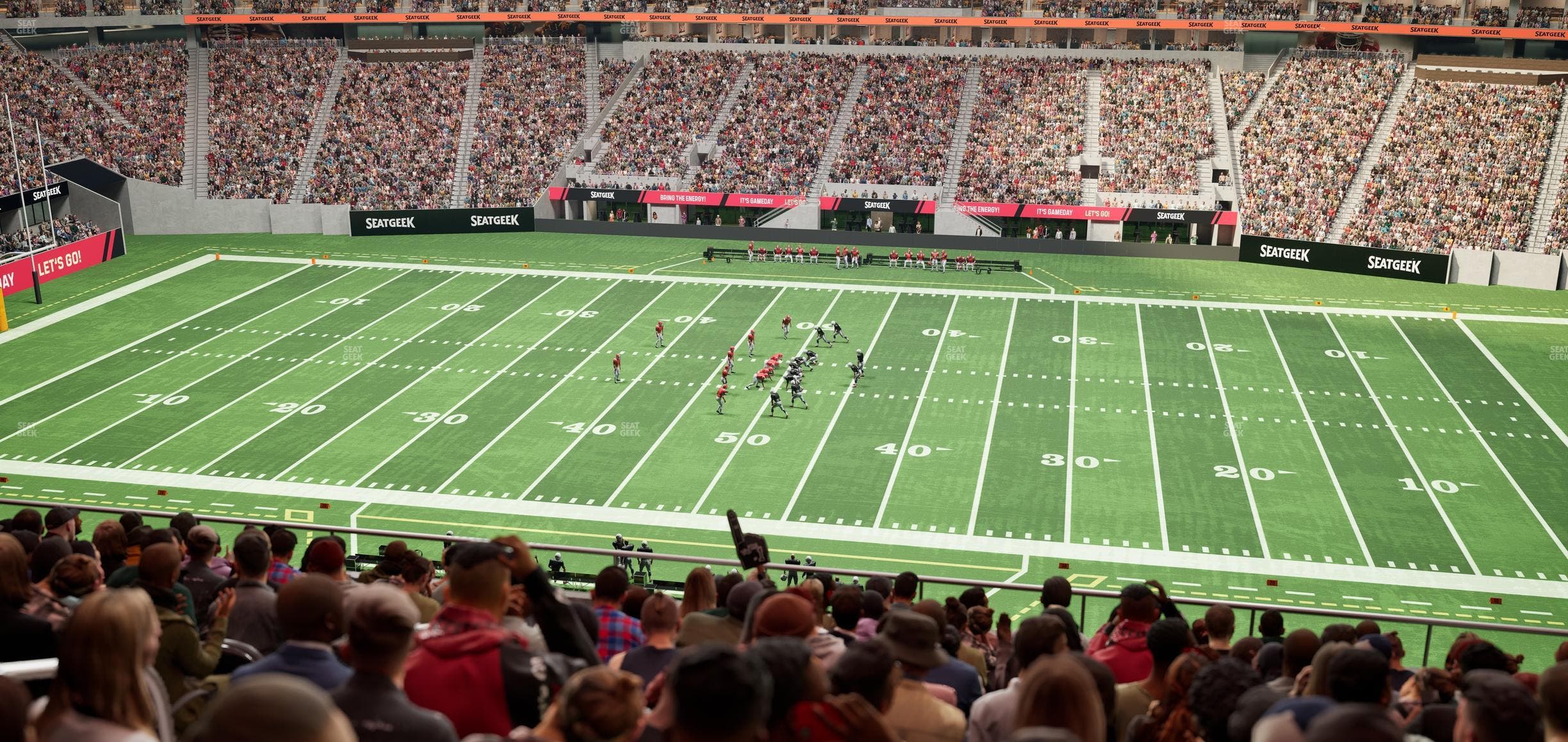 Mercedes-Benz Stadium - Section 209 Seat View