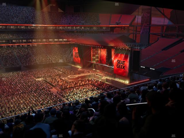 Mercedes-Benz Stadium - Section 213 Seat View