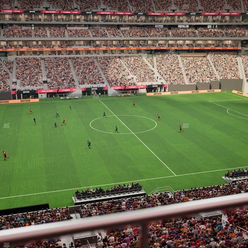 Mercedes-Benz Stadium - Section 213 Seat View