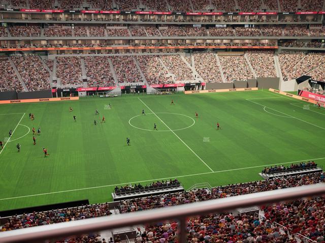 Mercedes-Benz Stadium - Section 213 Seat View