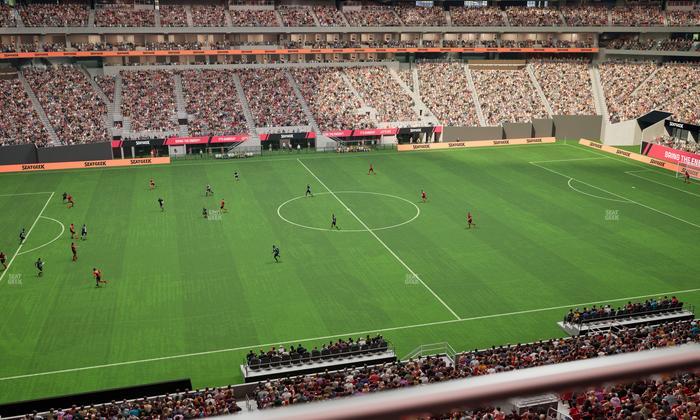 Mercedes-Benz Stadium - Section 213 Seat View