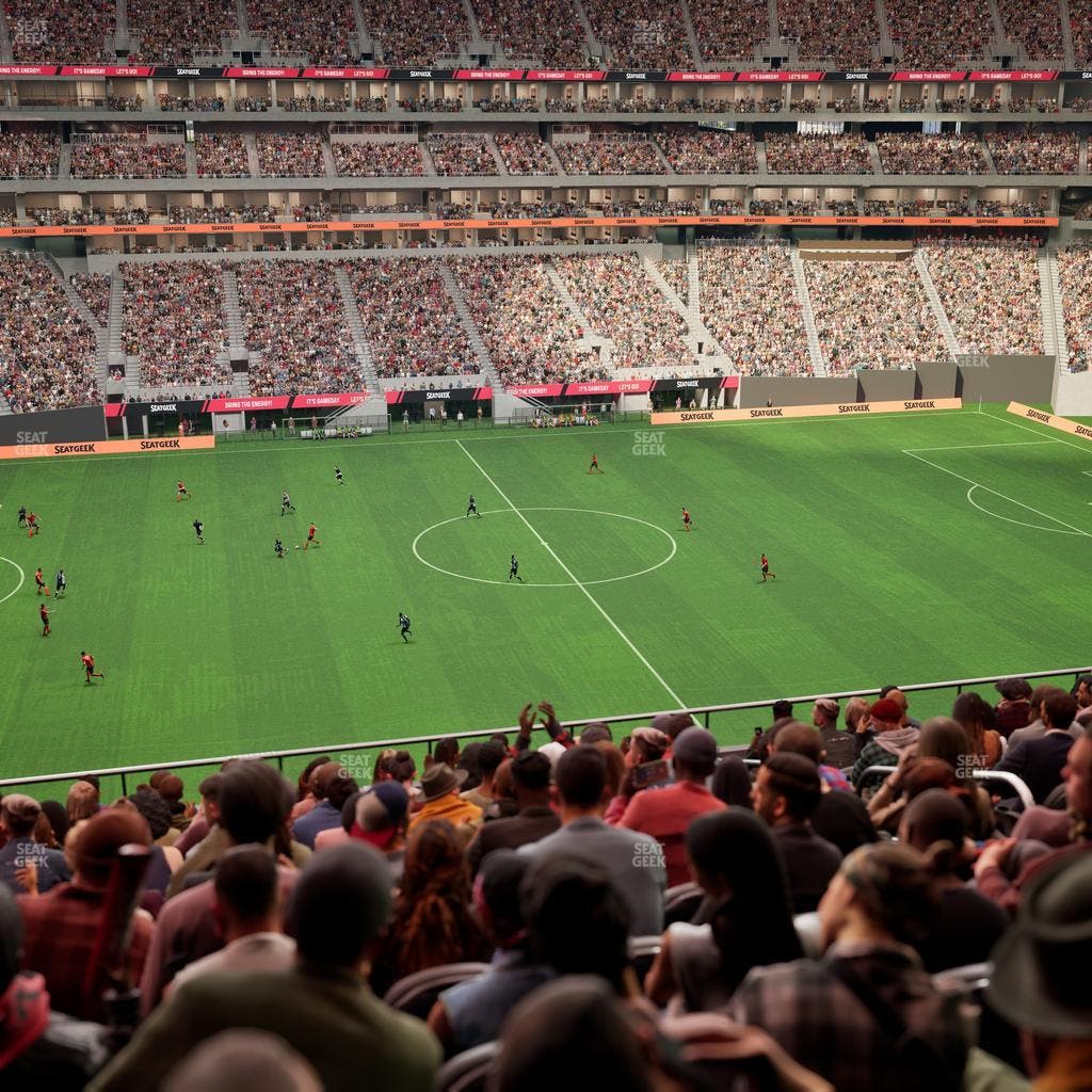 Mercedes-Benz Stadium - Section 213 Seat View