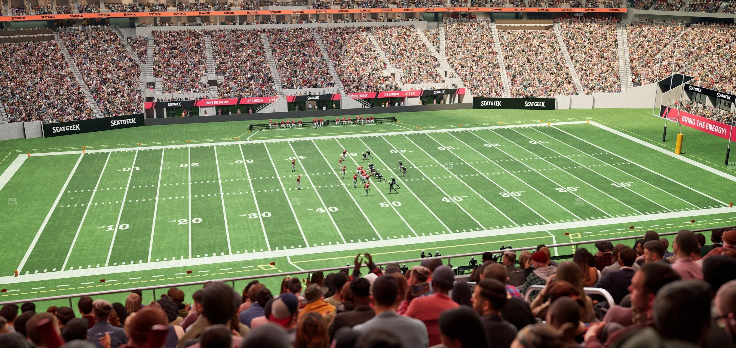 Mercedes-Benz Stadium - Section 213 Seat View