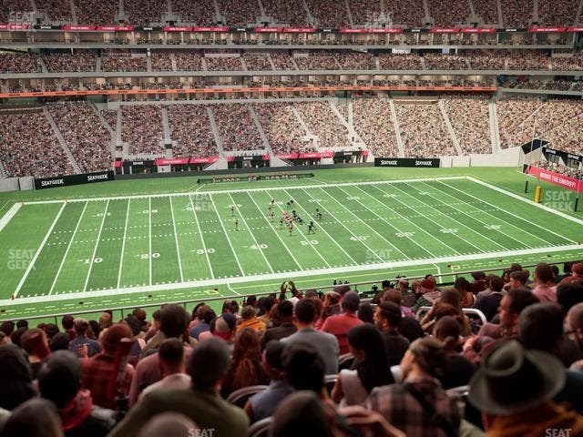 Mercedes-Benz Stadium - Section 213 Seat View