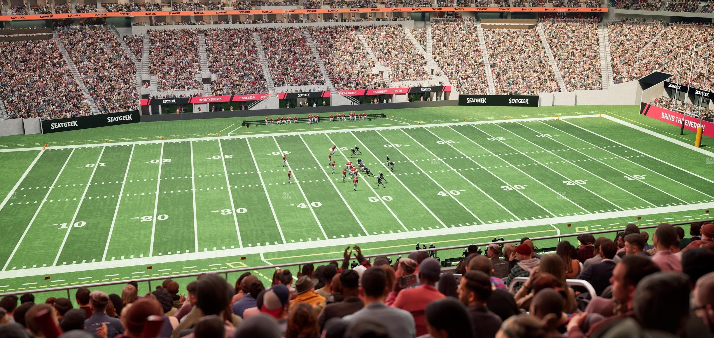 Mercedes-Benz Stadium - Section 213 Seat View