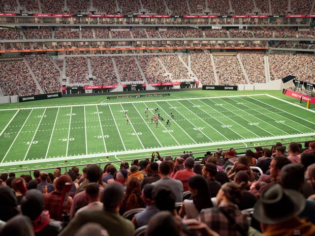 Mercedes-Benz Stadium - Section 213 Seat View