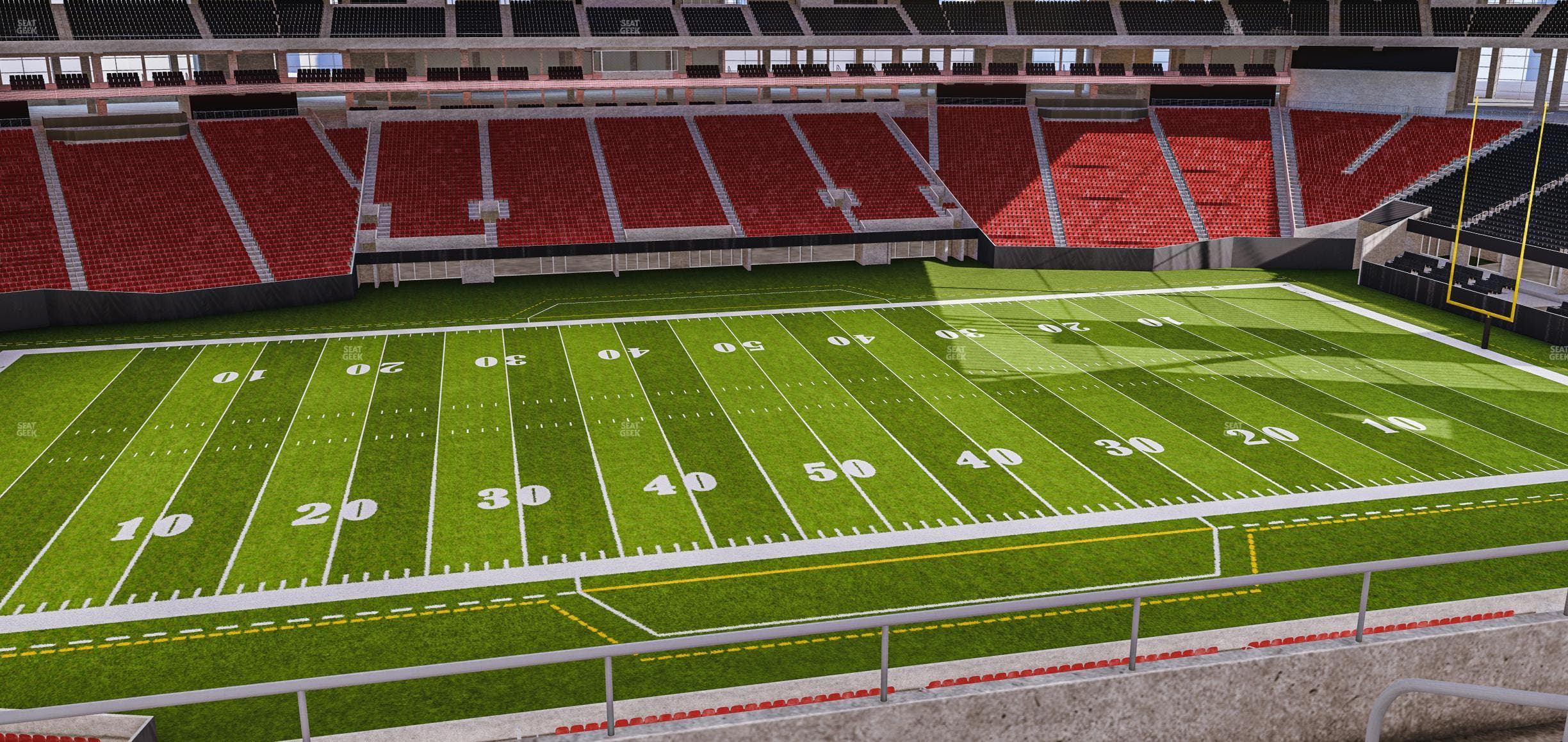 Mercedes-Benz Stadium - Section 213 Seat View